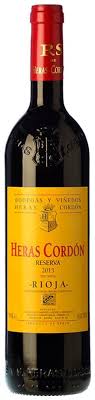 Heras Cordón Rioja Reserva 75cl - Un vino excepcional para los amantes del Rioja