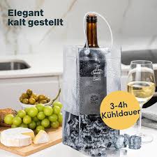 Sanlianzi Bolsa de Hielo Personalizada para Vino - Enfría tu Bebida Favorita