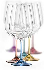 Copas de Vino Cristal Bohemia Spectrum: Elegancia en Cada Sorbo