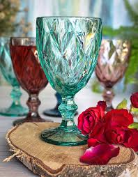 Juego de Copas de Vino con Relieve Sendez - Elegancia y Estilo