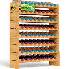Nutrichef Botellero Vinoteca Apilable para Botellas de Vino