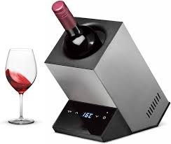 Enfriador Eléctrico de Botellas de Vino Individual - Conserva la Temperatura Perfecta