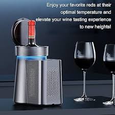 Enfriador Eléctrico Portátil de Bebidas de Acero Inoxidable