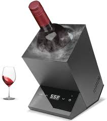 Enfriador Eléctrico de Vino Inoxidable - Ideal para Conservar tus Mejores Botellas