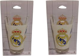 Set de Vasos de Cristal del Real Madrid para Vino
