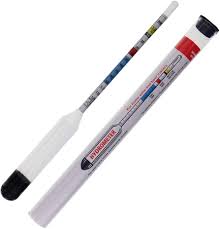 Hidrómetro Medidor de Alcohol para Vino - Precisión en la Elaboración Casera