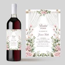 Etiqueta de Vino Personalizada para Celebraciones Únicas