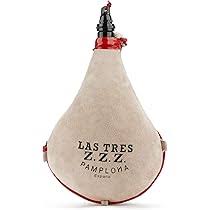 Bota de vino Las Tres ZZZ - Recta Interior Látex de 1 Litro