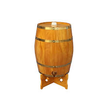 Barril de Vino de Madera de Roble Vintage - Dispensador de Licores