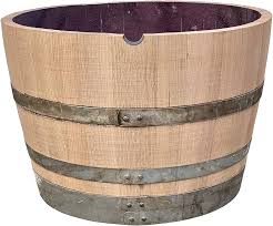 Barril de Vino de Madera de Roble Semicircular Tropictrees