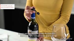 Coravin Sistema de Preservación de Vino - Servidor Sin Abrir la Botella