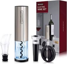 Botella Eléctrico Sacacorchos Automático Recargable - Abridor Eléctrico de Botellas de Vino
