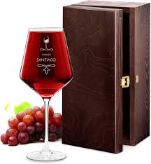 Copa de Vino Grabada Maverton - El Regalo Perfecto para Amantes del Vino