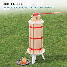 Prensa de Fruta para Elaboración de Vino - Ideal para Manzanas