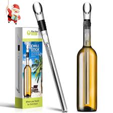 Chill Stick Inoxidable: El Enfriador y Aireador de Vino Perfecto