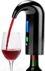 Eléctrico Decantador Dispensador Inteligente Recargable - Aireador de Vino Perfecto