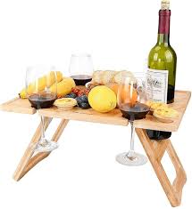 Yolluu Mesa de Vino Plegable al Aire Libre