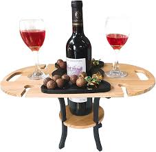 Estante Plegable Soporte Botella Portátil para Tu Mesa de Vino