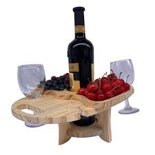 Mesa de Vino Plegable y Multifuncional para el Aire Libre