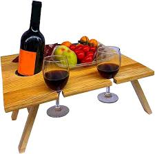 Yooghuge Bandeja Plegable para Cerveza y Botellas: Tu Compañero Ideal al Aire Libre