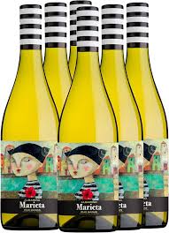 Marieta Vino Blanco Albariño Baixas - La Esencia del Mar en Cada Sorbo