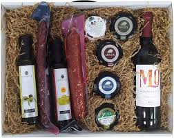 Cesta Gourmet para Regalar con Vino - Especial Cumpleaños