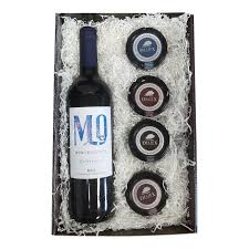 Estuche de Vino Regalo Gourmet para Cumpleaños y Navidad