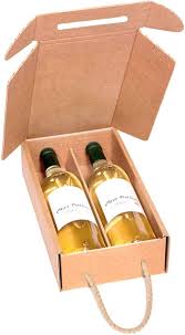 Estuche Horizontal para Botellas de Vino - Kartox