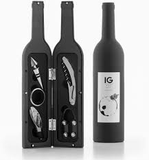 InnovaGoods Sacacorchos Eléctrico de Acero Inoxidable - El Mejor Accesorio para los Amantes del Vino