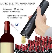 AIKARO Abrebotellas Automático: La Solución Ideal para Abrir Vinos