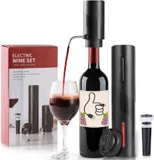 Sacacorchos Eléctrico Abrebotellas Inalámbrico Recargable - La Herramienta Perfecta para Amantes del Vino