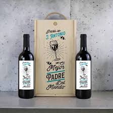 Botella de Vino Personalizada en Madera - El Regalo Perfecto