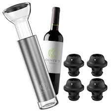Olivers Kitchen Premium Wine Saver - Bomba Vacío Vino