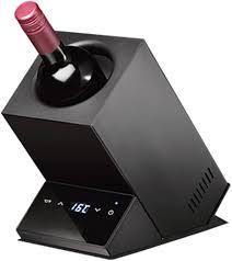 HYDEE Enfriador Individual Termostato Inteligente: El Enfriador de Botellas de Vino Eléctrico Perfecto
