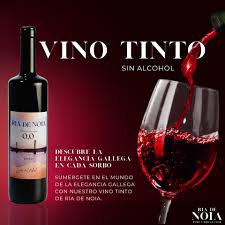 Vino Tinto Sin Alcohol - Delicioso Acompañante para Aperitivos