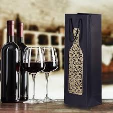 Bolsas para Botellas de Vino Regalo - Set de 10 Bolsas para Champán y Prosecco