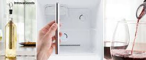 InnovaGoods Accesorios Enfriador Aireador Inoxidable: La Solución Perfecta para tu Vino