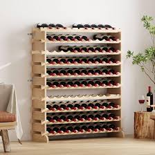 Soges Botellero Estantería Exhibición Almacenamiento - Ideal para Vinos