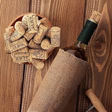Corchos de Vino Sujurio Naturales para Bricolaje y Decoración
