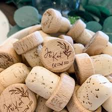 Corchos Personalizados Grabados para Vino