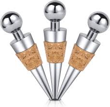 Tapones de Plástico Reutilizables para Vino - HOTUT