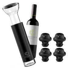 Olivers Kitchen Premium Wine Saver - Conserve la frescura de su vino
