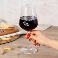 Copas de vino personalizadas de cristal grabadas