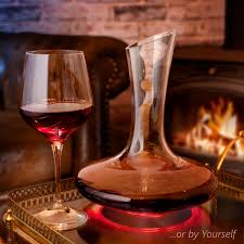 Decantador de Vino con Accesorios y Tapón de Corcho - Oxigenador de Vino