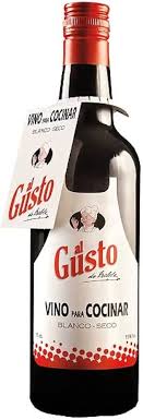 GUSTO Blanco Especial para Cocinar - Botella de Vino