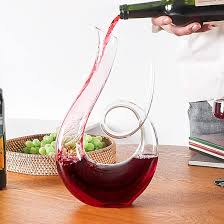 Jarra Decantador de Vino en Plomo - Diseño Soplado Exclusivo