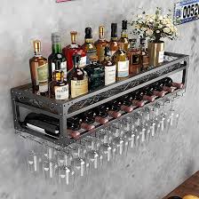 Botellero Industrial Multifuncional para Almacenaje de Vinos en Pared