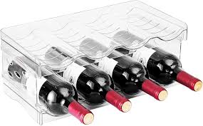 Botellero Frigorifico Transparente para Vino - FYting 8 Botellas