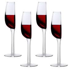 Cristal Moderno para Celebraciones: Media Copa de Vino Perfecta