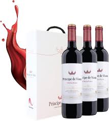 Príncipe Viana Botellas Sauvignon Tempranillo - Vino Tinto Crianza